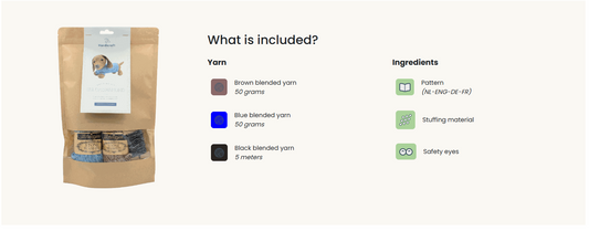 Dachshund Knitting Kit