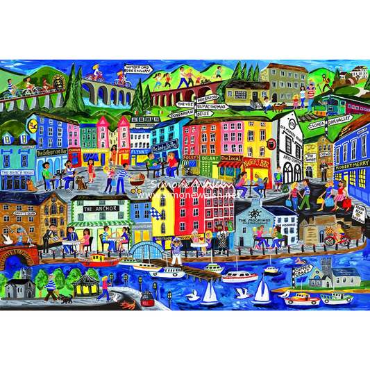 Loving Dungarvan & the Waterford Greenway Framed Print - Simone Walsh