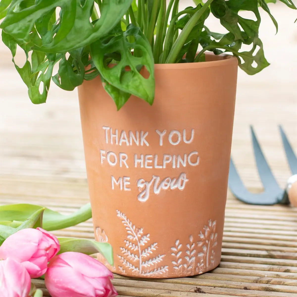 Helping Me Grow Plant Pot