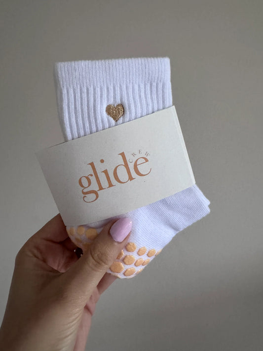 Glide Goldie Grip Socks