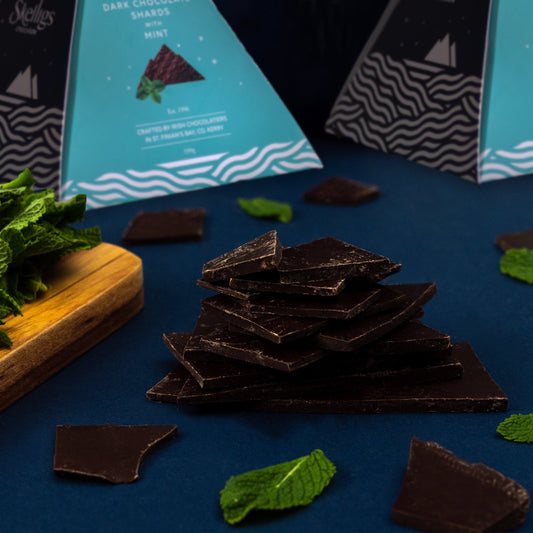 Dark Chocolate & Mint Shards - Skelligs Chocolate