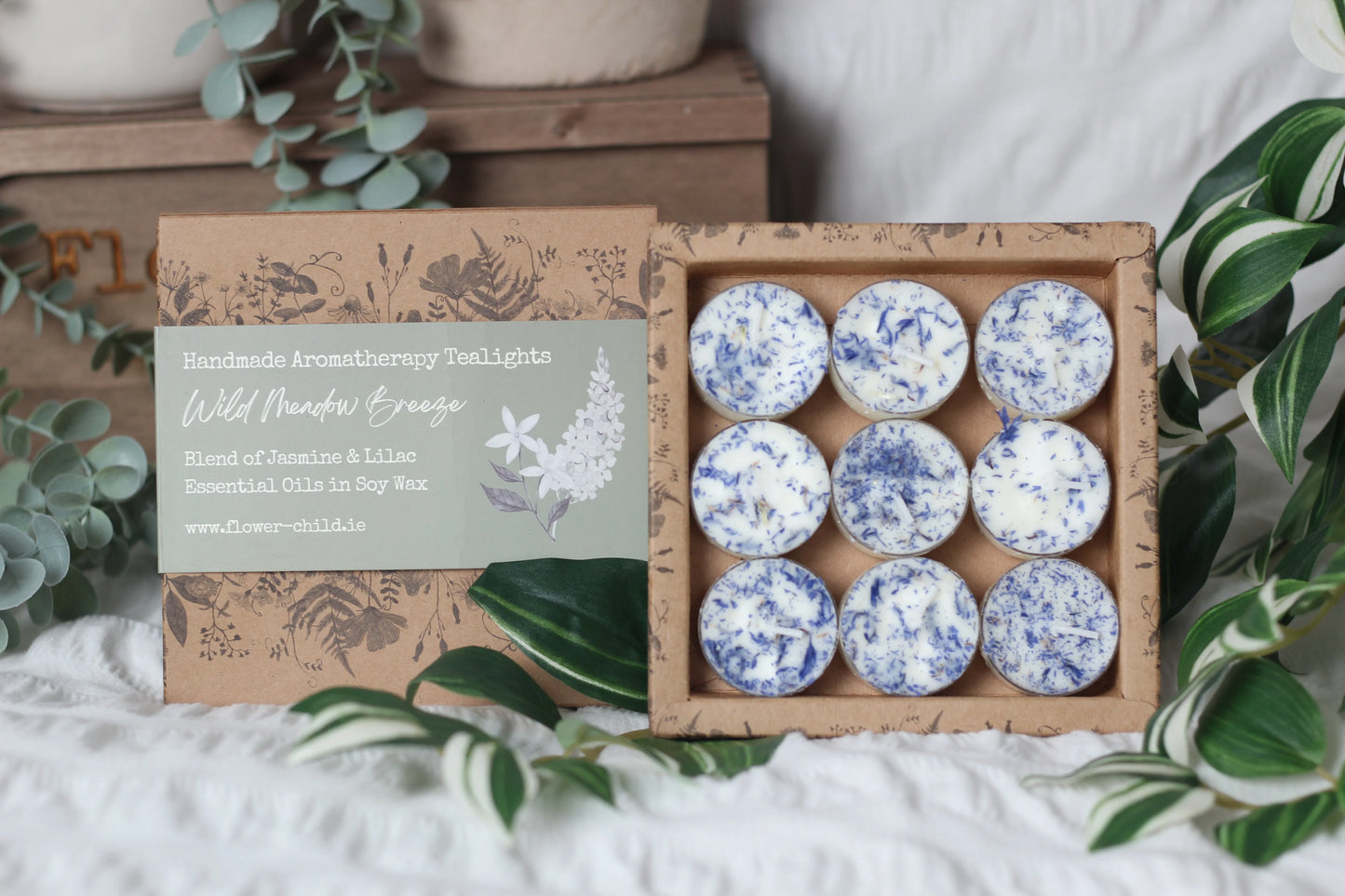Wild Meadow Breeze - Aromatherapy Tealights