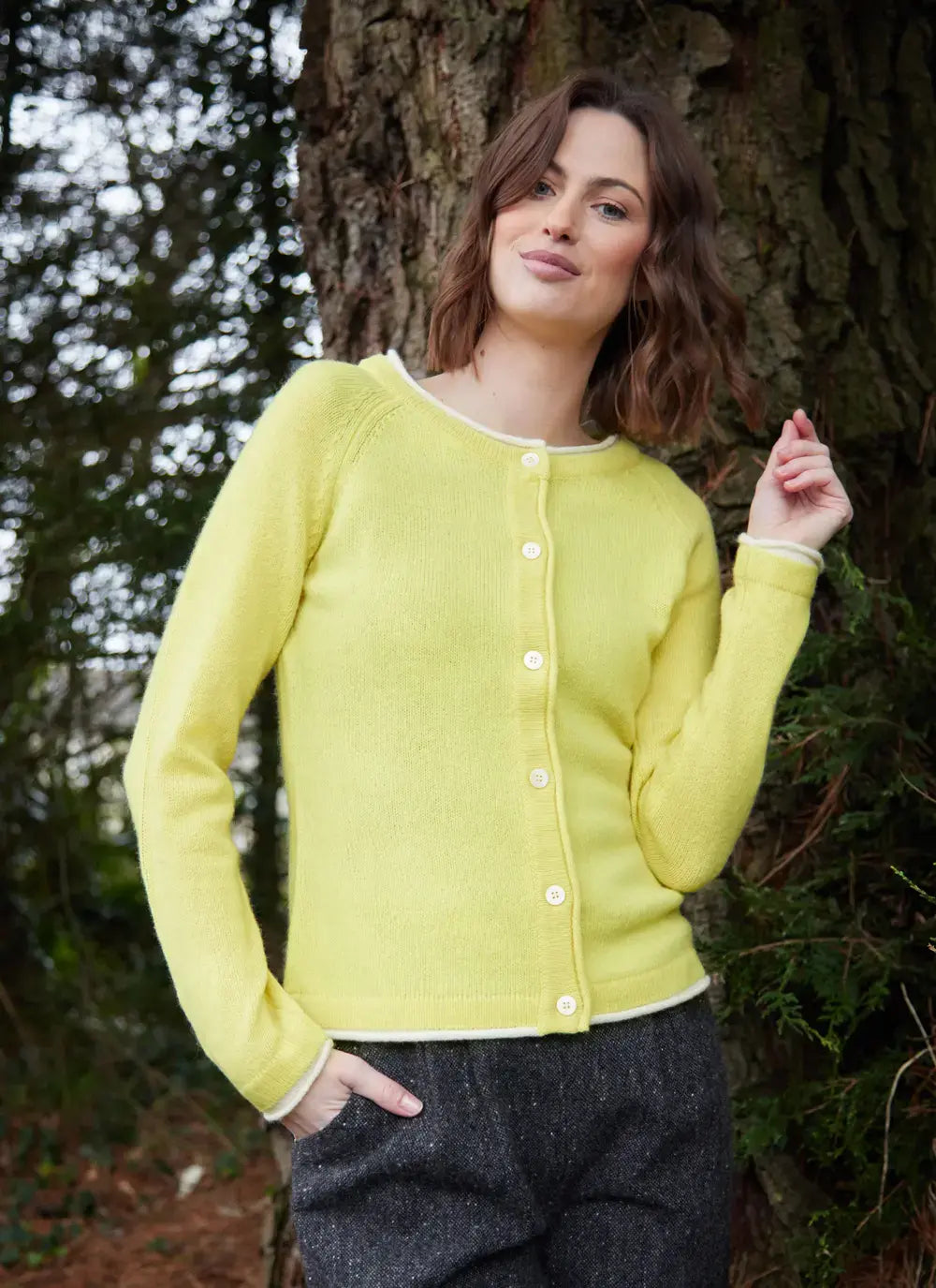Wool Cashmere Killiney Cardigan
