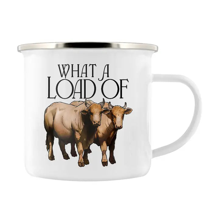 Load of Bullocks - Enamel Mug