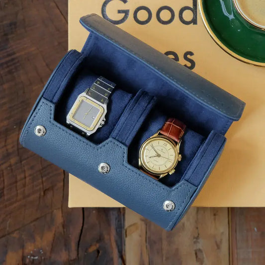 Leather Watch Box (2 Slot)