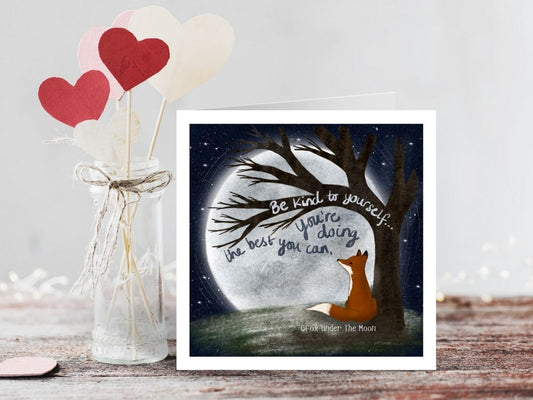 The Best You Can - Fox Under The Moon Card