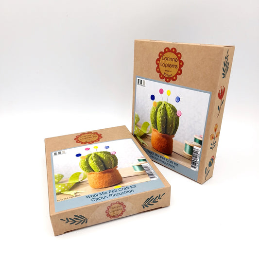 Cactus Pincushion Craft Kit