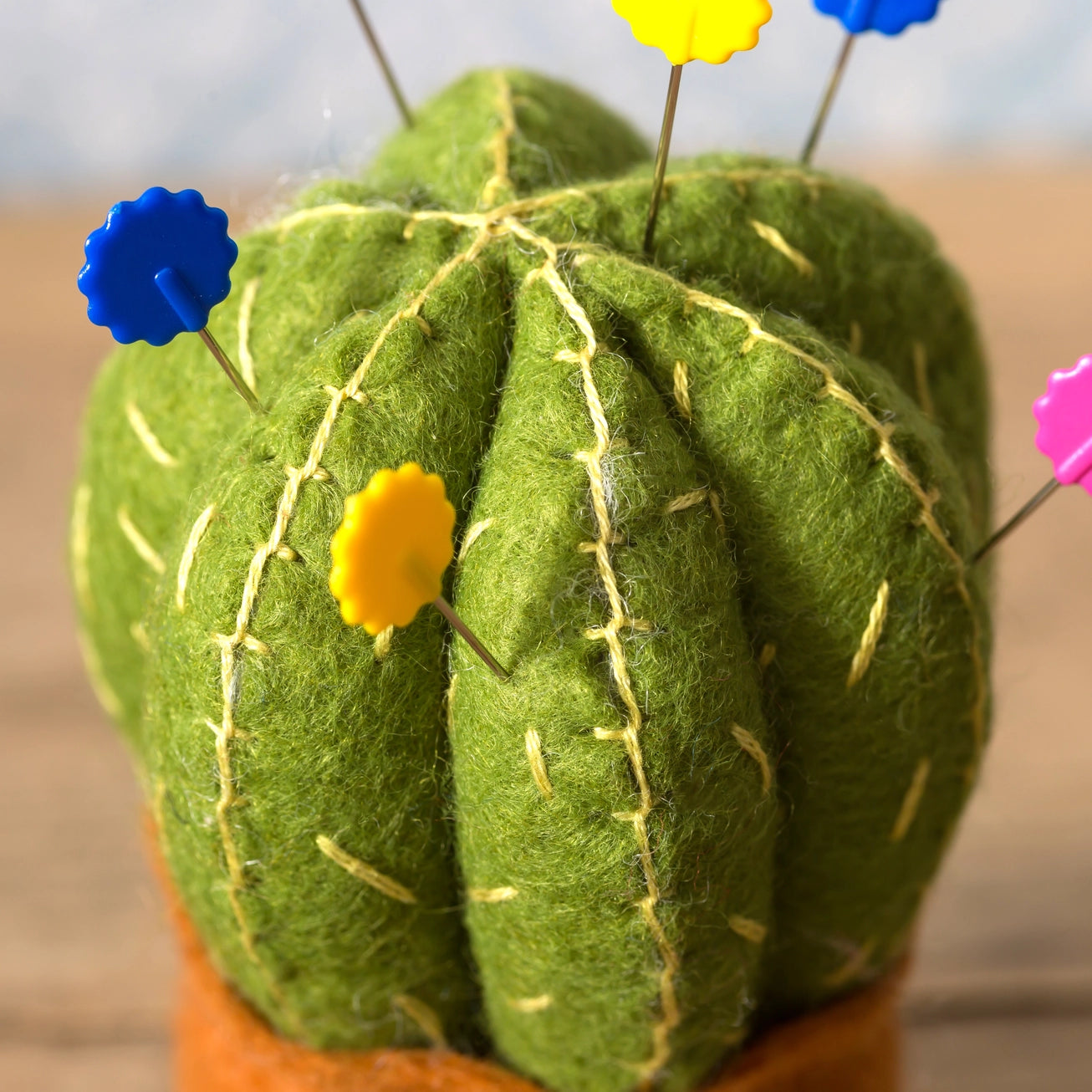Cactus Pincushion Craft Kit