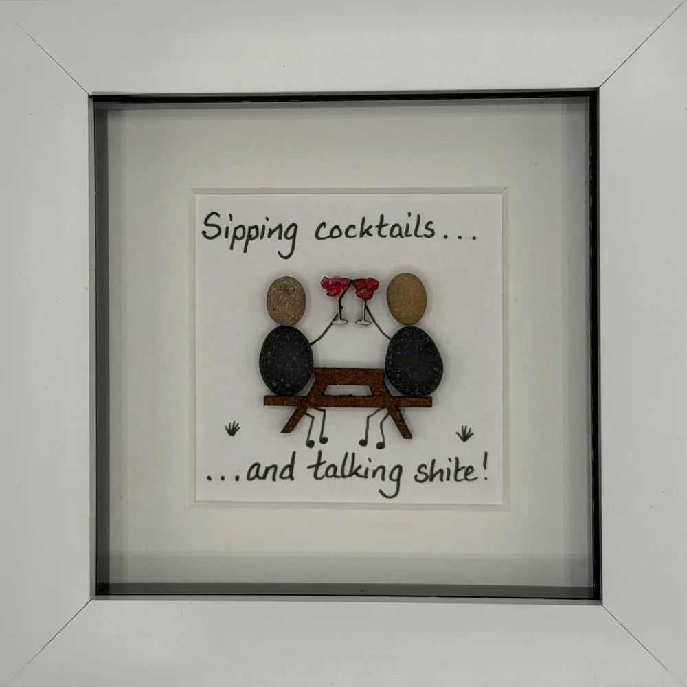 Sipping Cocktails and Talking Shite- Frame Simply Mourne