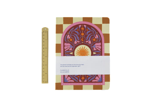 2026 Diary Checkered Sun