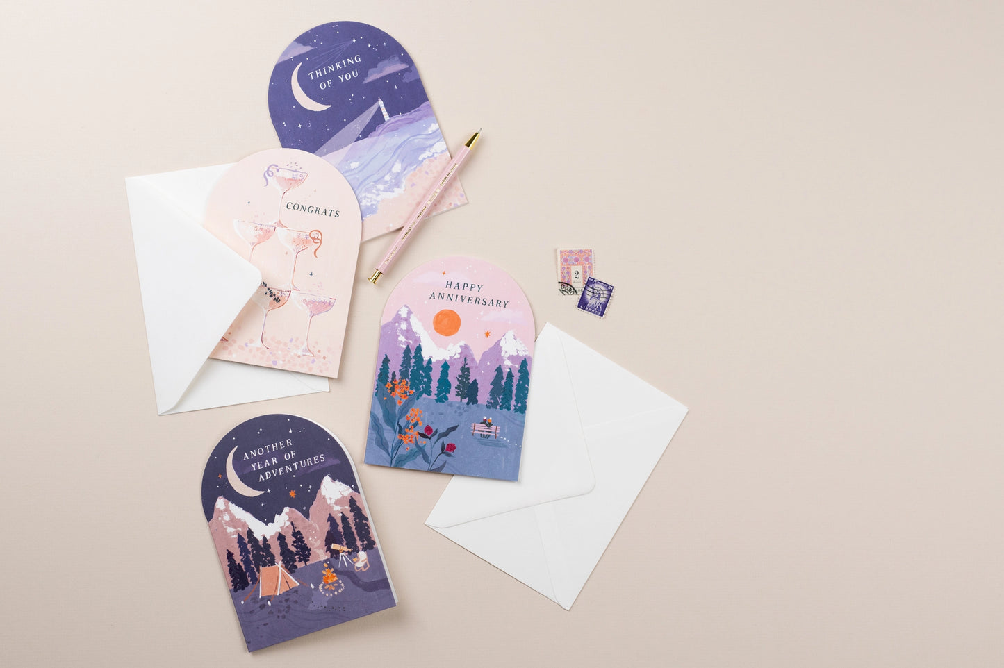 Champagne Congratulations Card