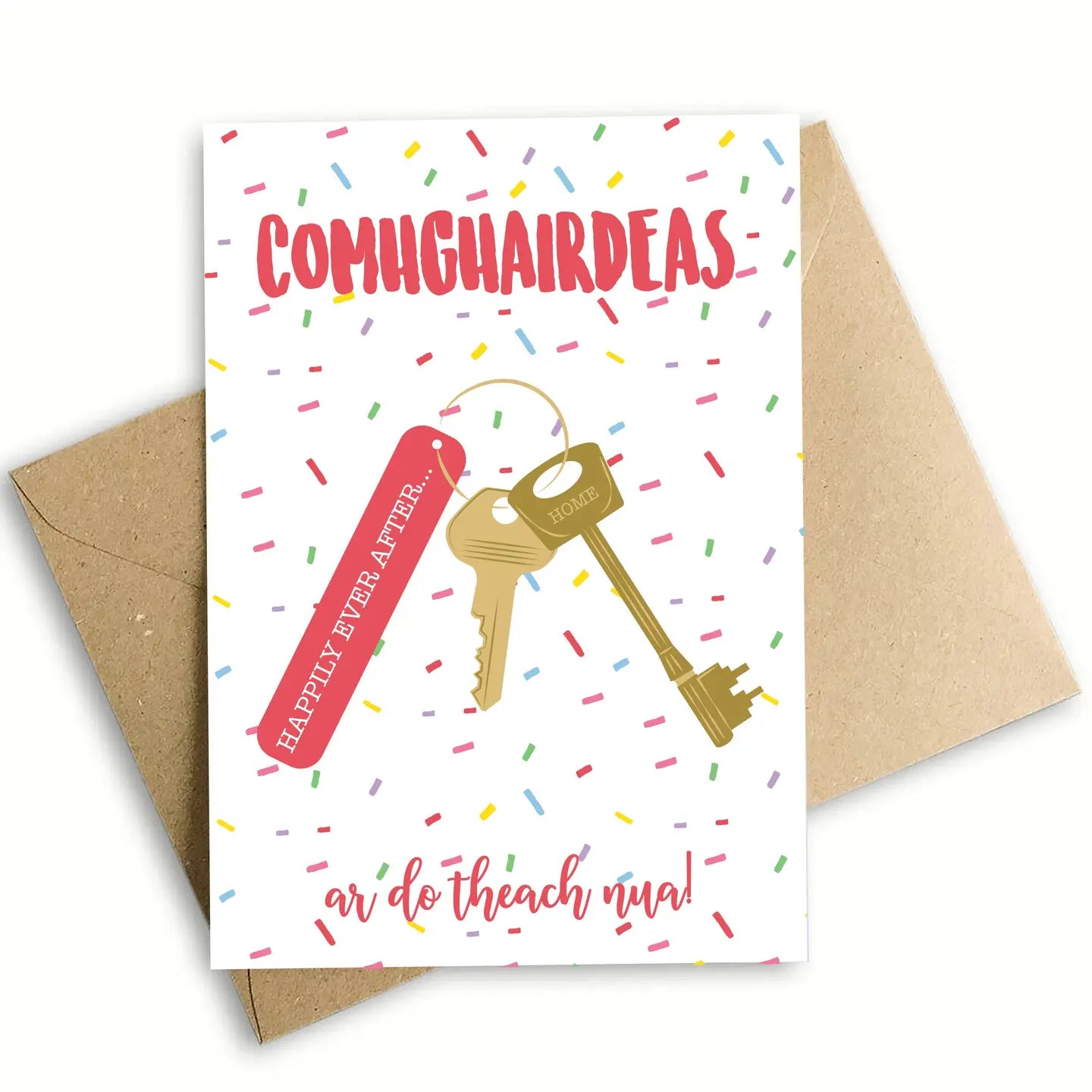 Comhghairdeas Ar Do Theach Nua! - Prints of Ireland Card