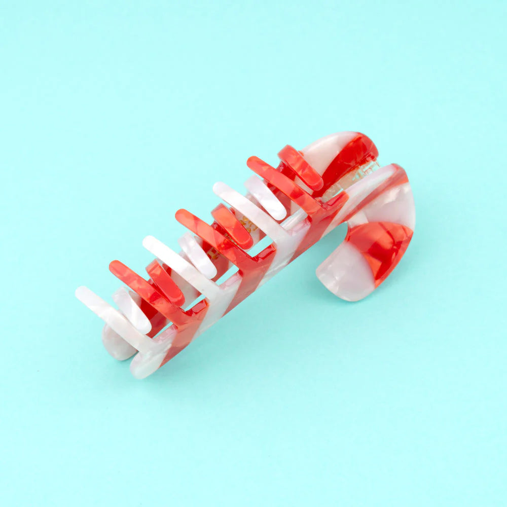 Candy Cane Hair Clip