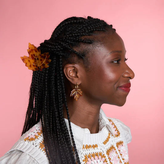 Maple Leaf Hair Clip