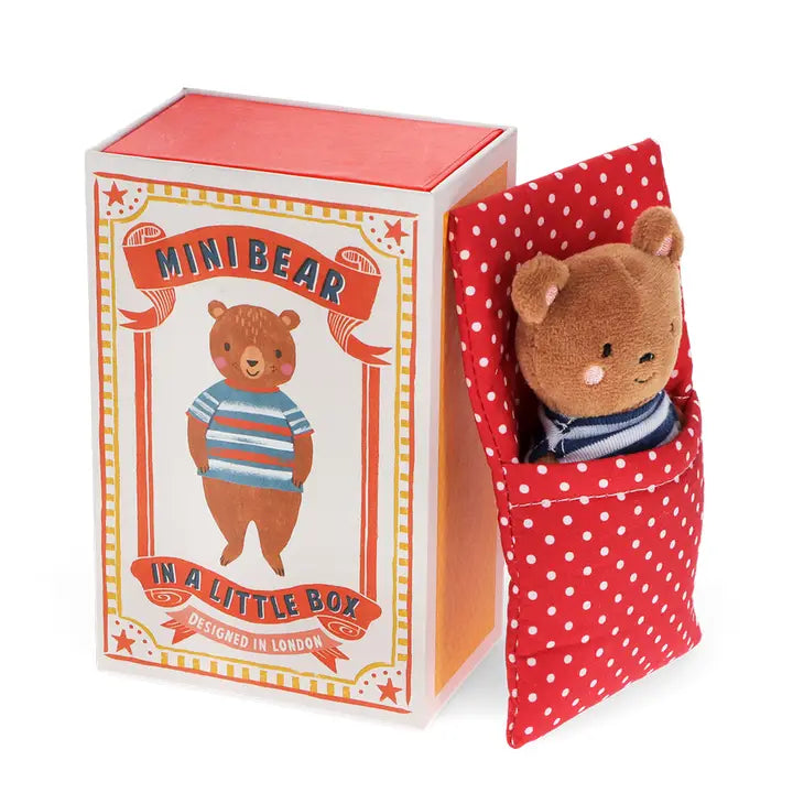 Mini Bear in A Little Box - Soft Toy