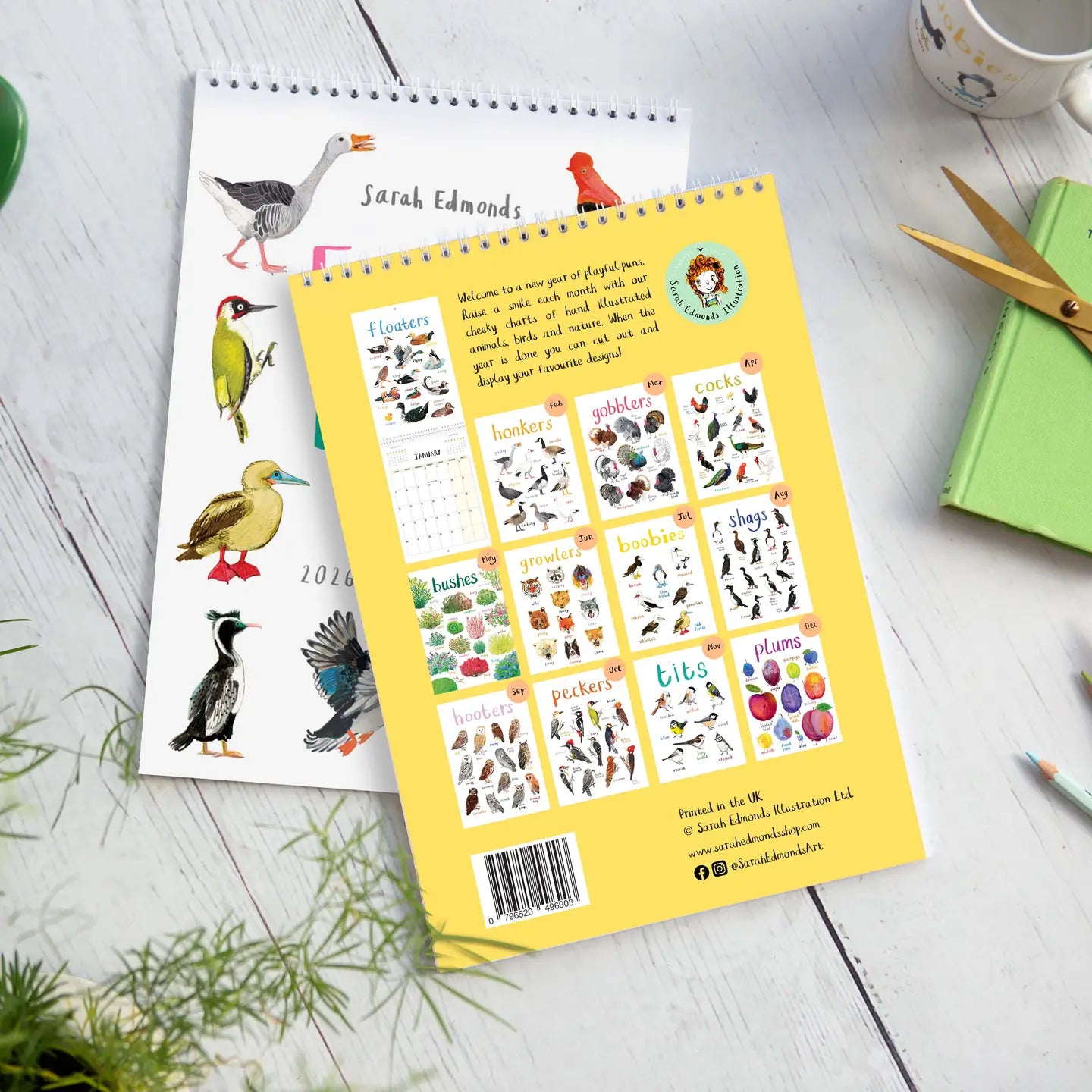 "For the Pun of it" 2026 Calendar