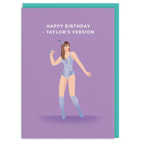 Taylor's Version Birthday Card - Ohh Deer Card