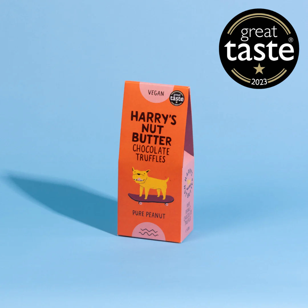 Pure Peanut Chocolate Truffles - Harry's Nut Butter Ⓥ