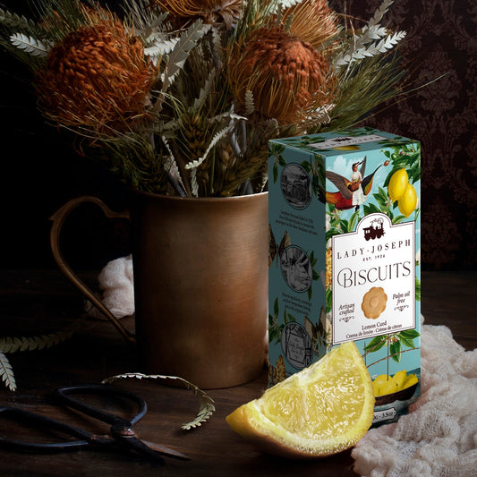 Lemon Curd Biscuits