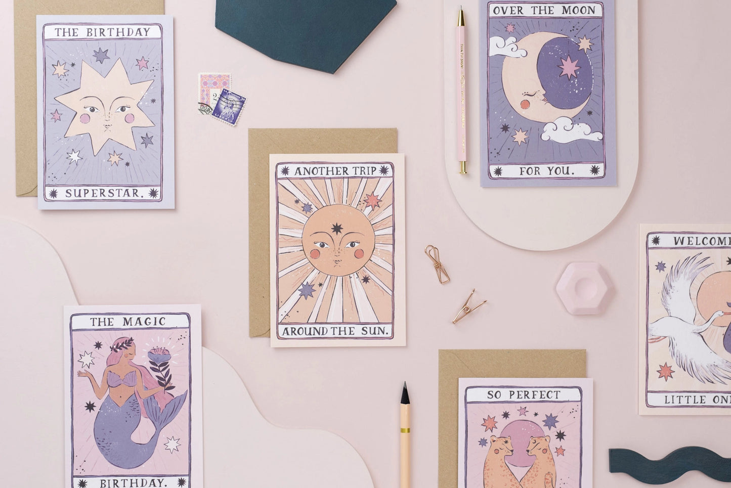 Mermaid Magic Birthday Card