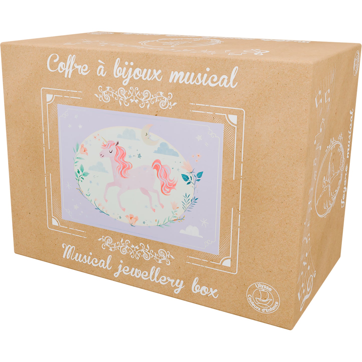 Lilac Unicorn Musical Jewellery Box
