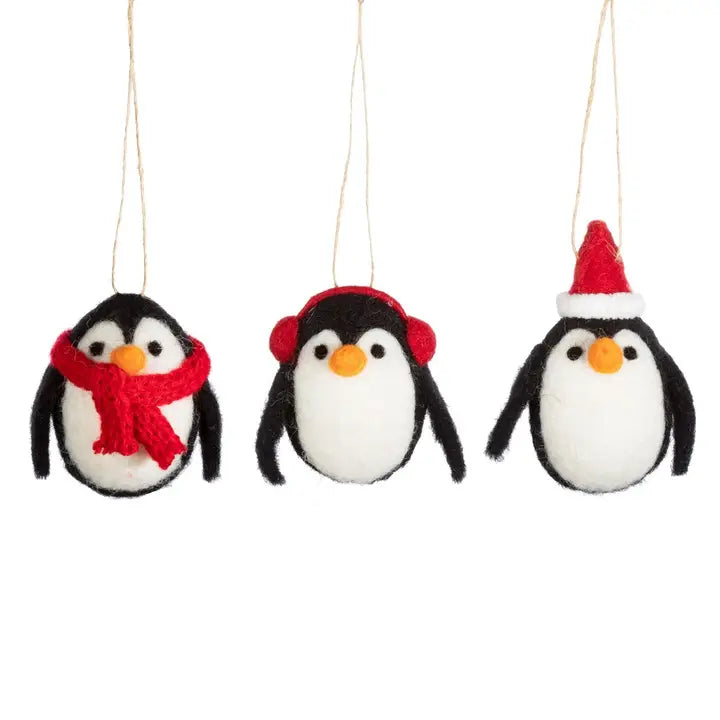 Penguin Felt Decoration