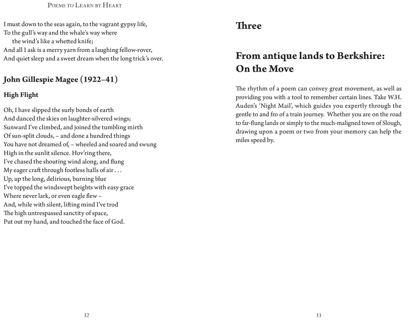 Poems to Learn by Heart