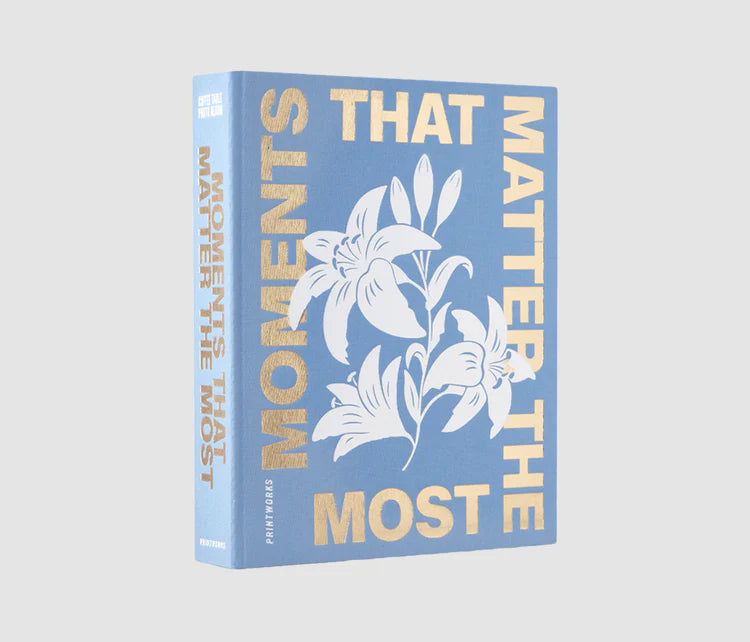 Moments That Matter Album - Blue