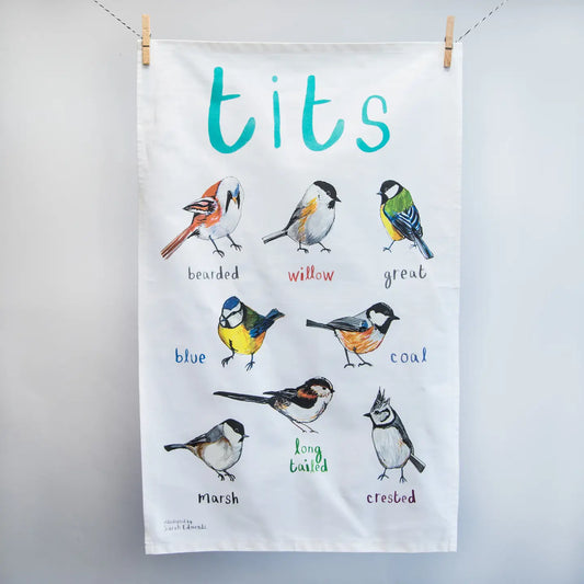 Tits Cotton Tea Towel