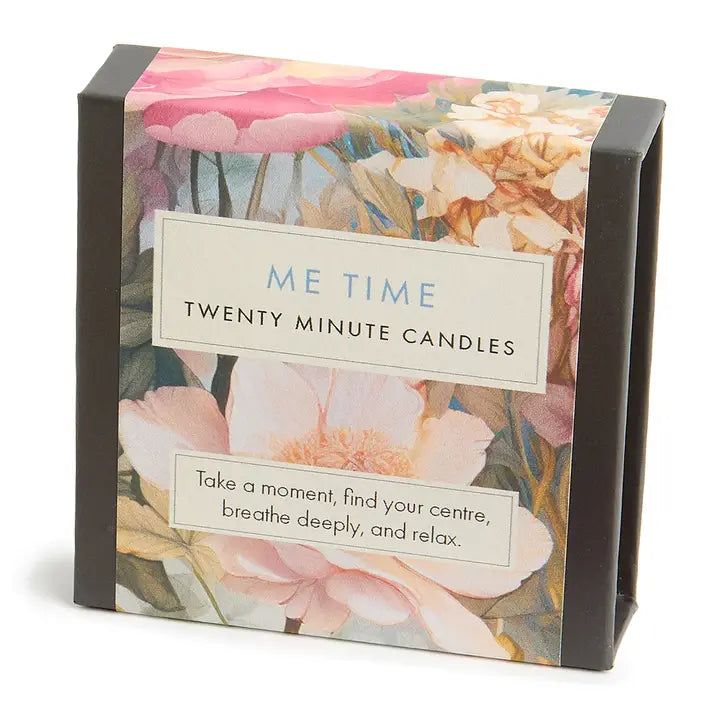 Twenty Minute Candles with Affirmation Cards