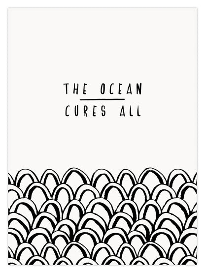 Ocean Cures All 8x6 Print