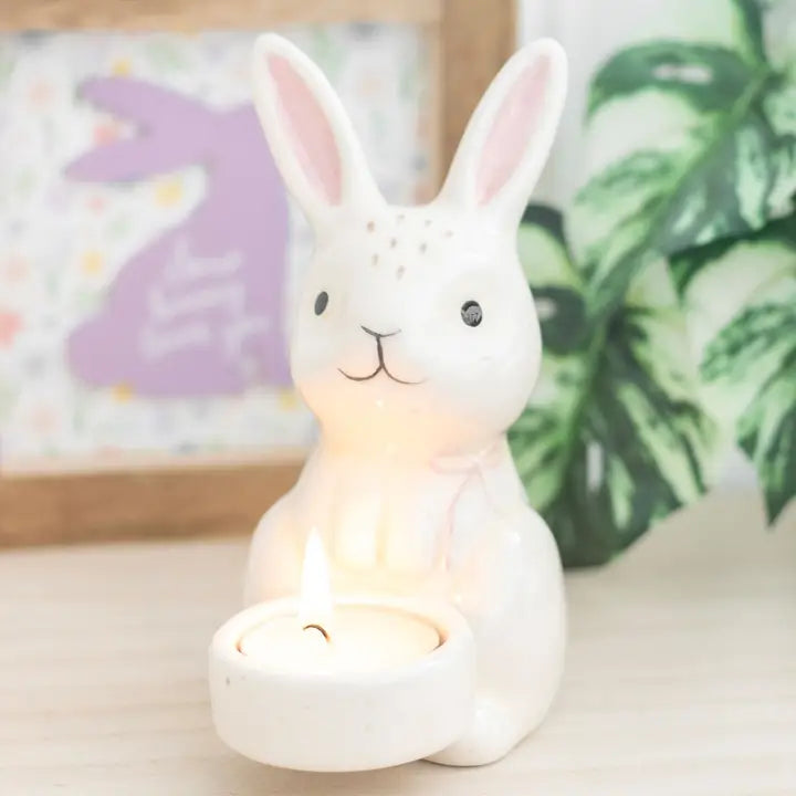 Easter Bunny Shaped Tealight Holder