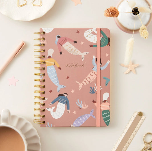 Mermaid Spiral Notebook