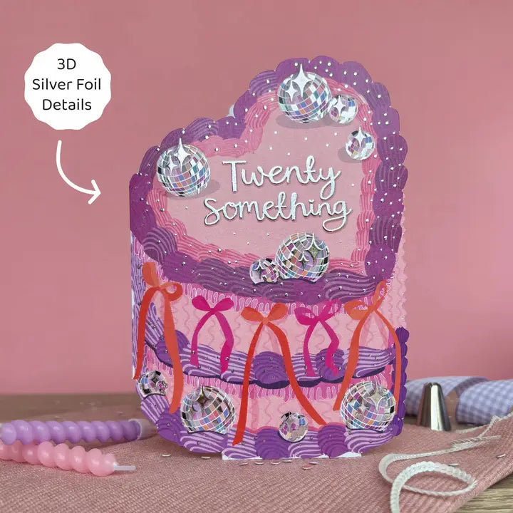 Twenty Something - Two For Joy Illustration Card