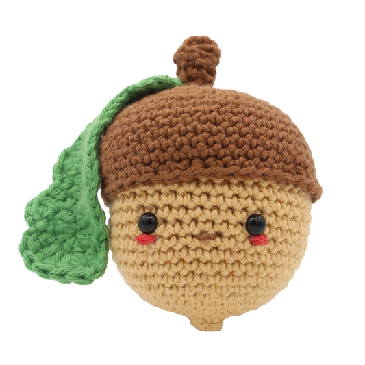 Diy crochet kit acorn