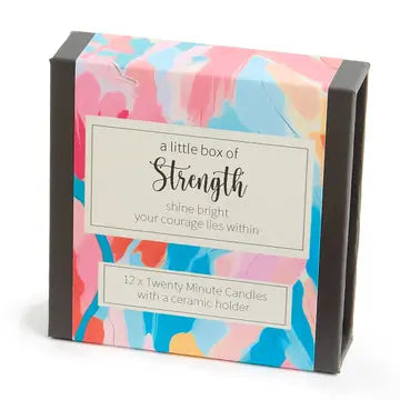 Twenty Minute Candles with Affirmation Cards