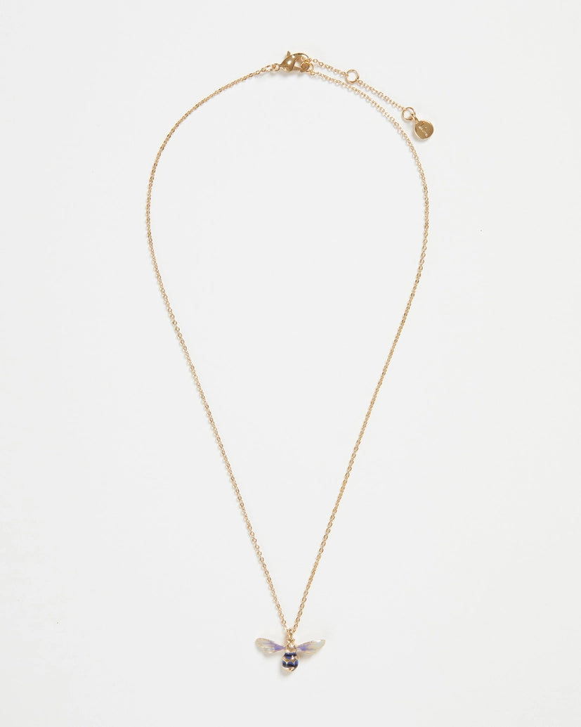 Enamel Bee Necklace