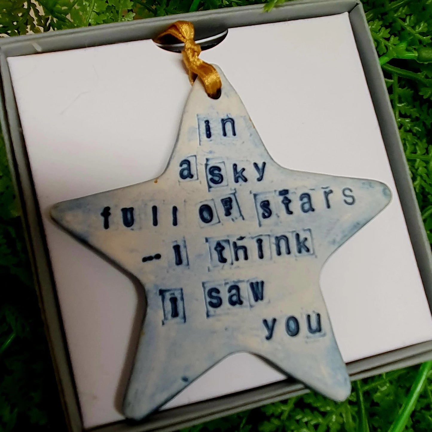 Star Ornament Cora - Cummins Ceramic