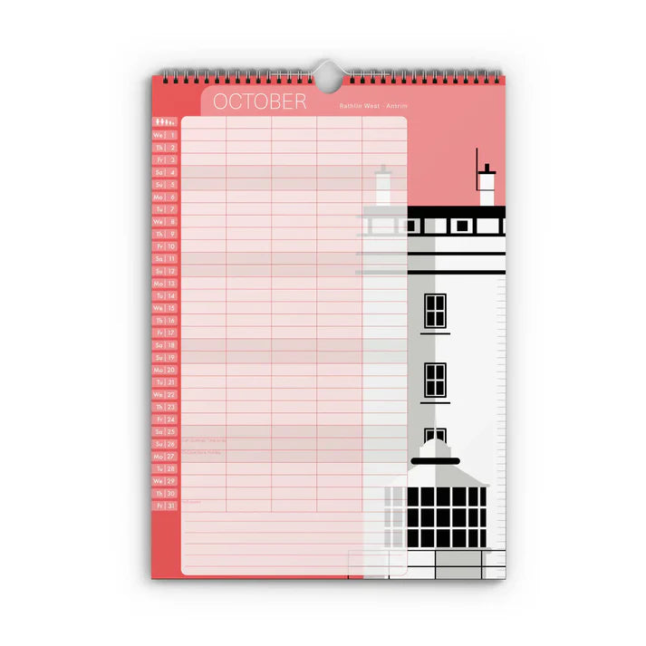 2025 Lighthouse Calendar