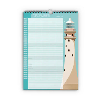 2025 Lighthouse Calendar