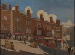 Winetavern street, Dublin 1934 card