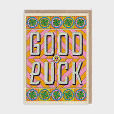 Good luck card