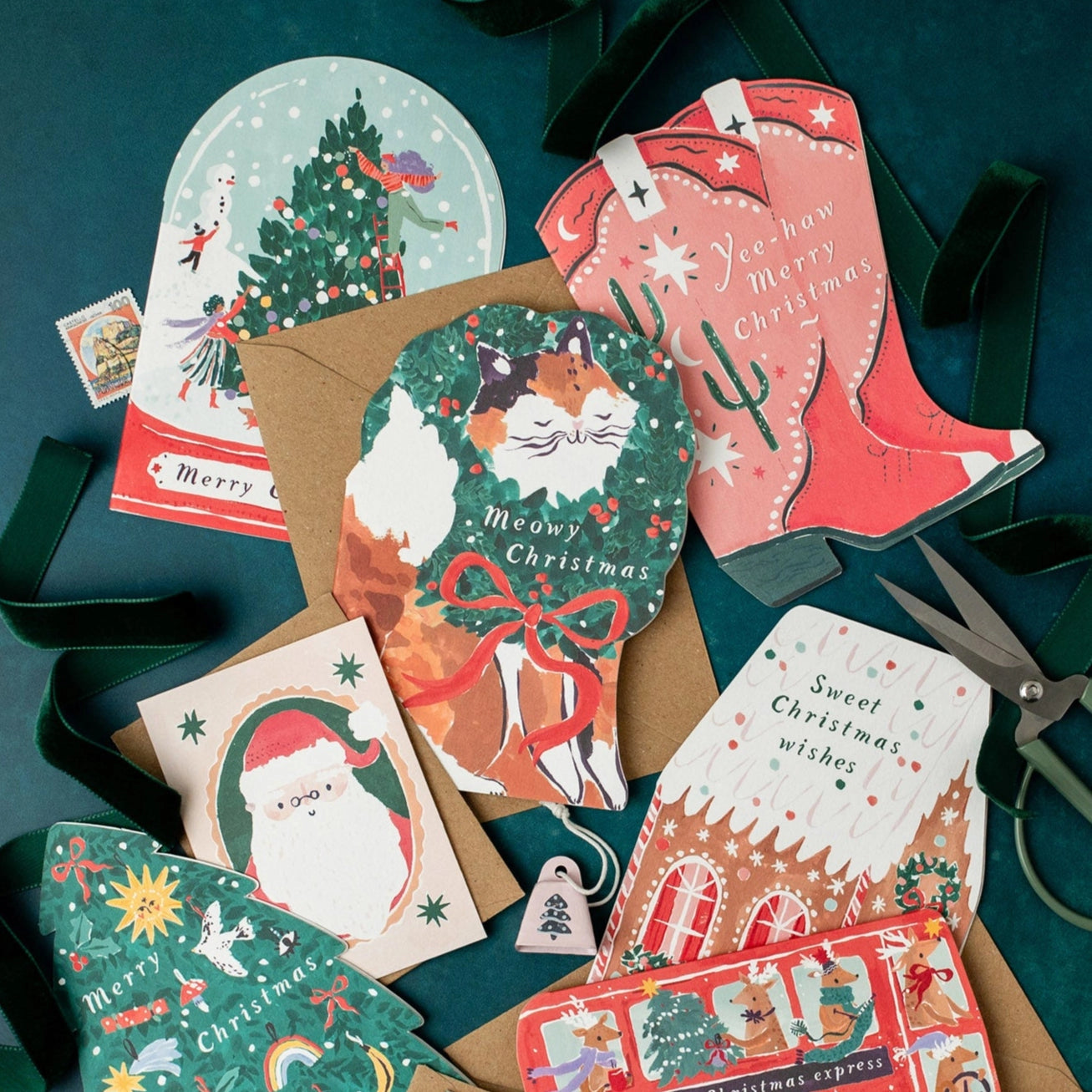 Meowy Christmas - Sister Paper Co.