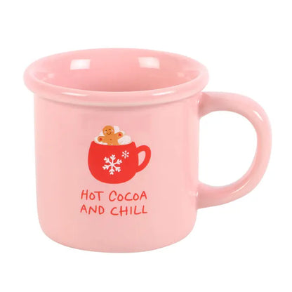 Hot Cocoa And Chill Ceramic Mug