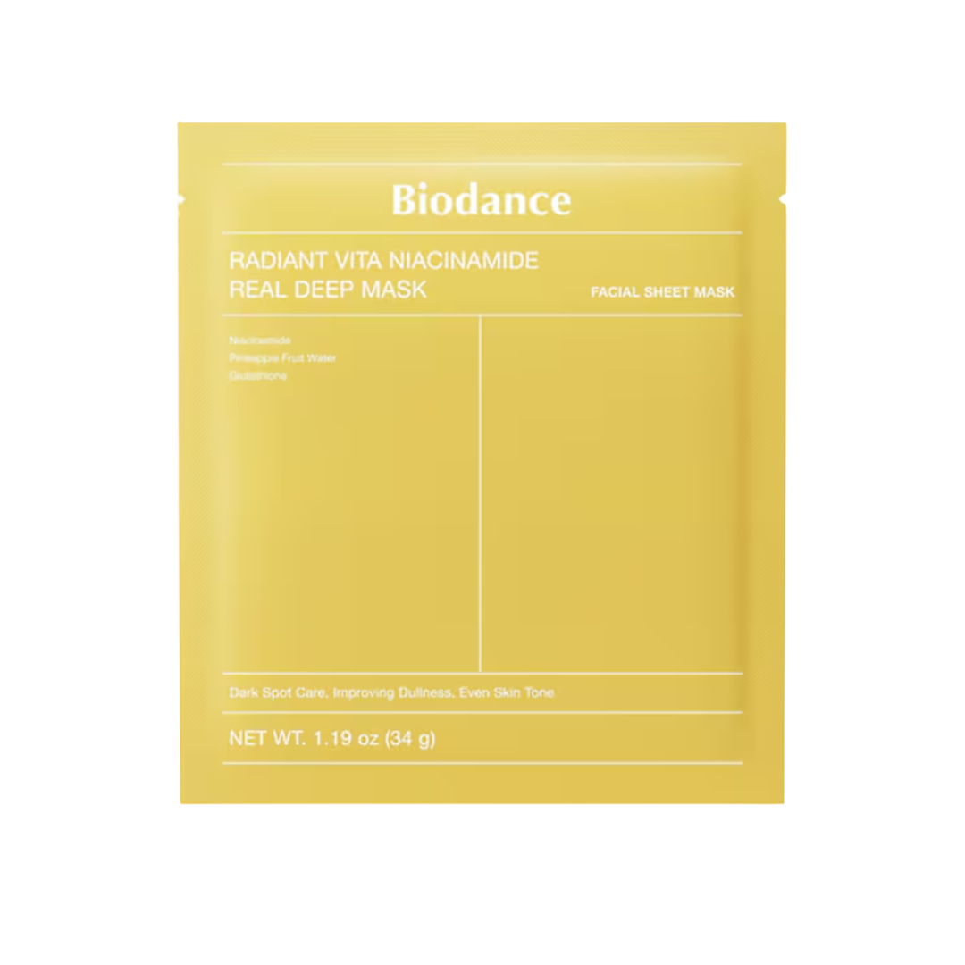 Biodance – Radiant Vita Niacinamide Real Deep Mask