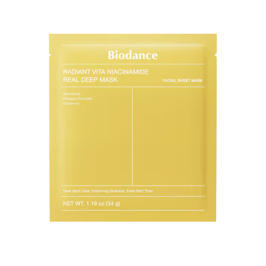 Biodance – Radiant Vita Niacinamide Real Deep Mask