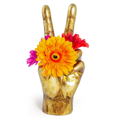 Peace Hand Vase