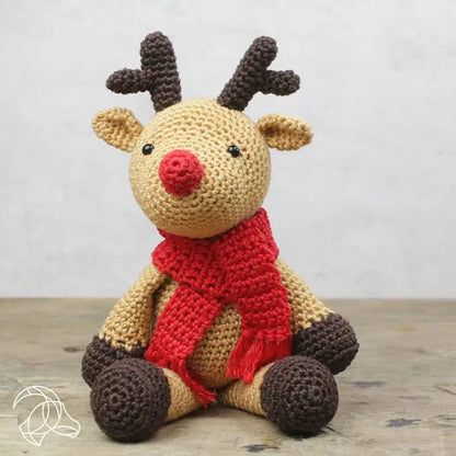 Diy Crochet Kit Rudolf Reindeer