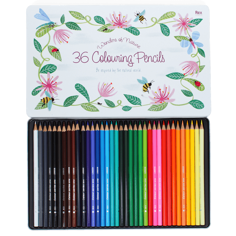 Wonders Of Nature Colouring Pencils