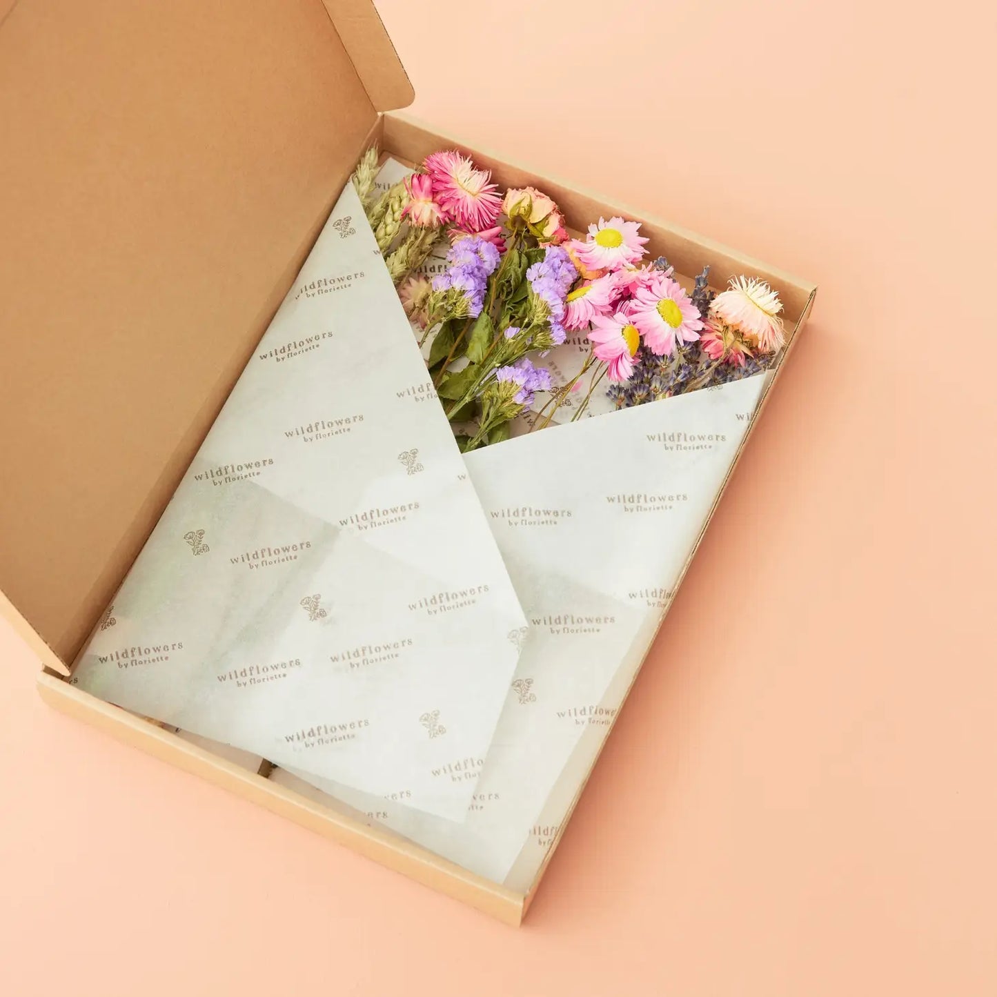 Dried Flowers Gift Box